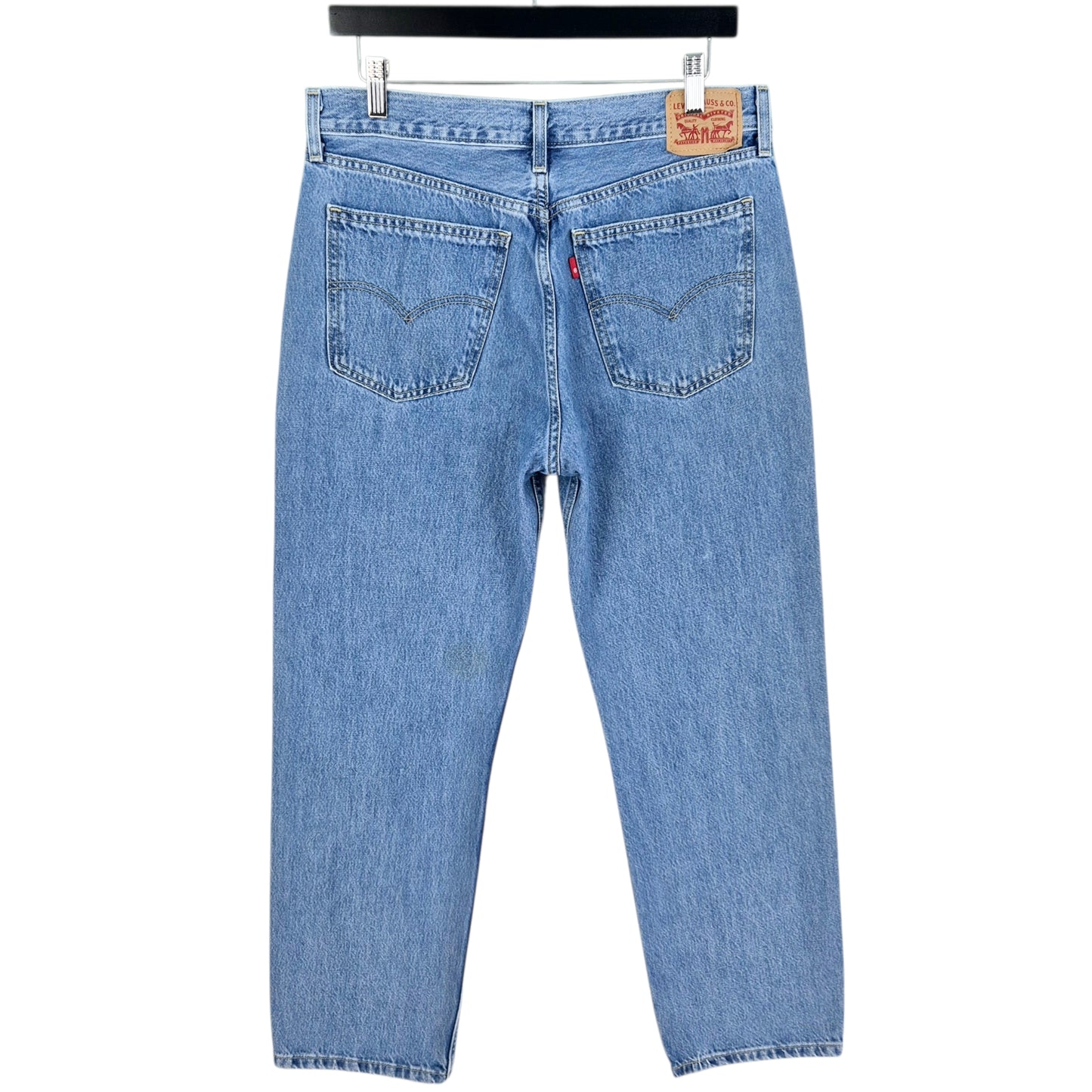 Levis Jeans Womens Blue Low Pro Straight Leg Denim W32