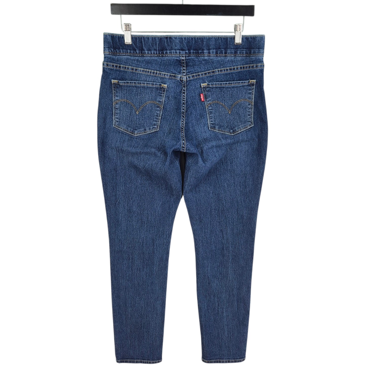 Levis Jeans Womens Dark Blue Slim Stretch Legging Denim W31