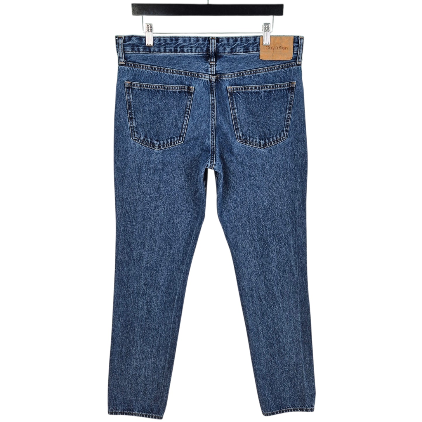 Calvin Klein Jeans Blue Rigid Slim Fit Denim W34