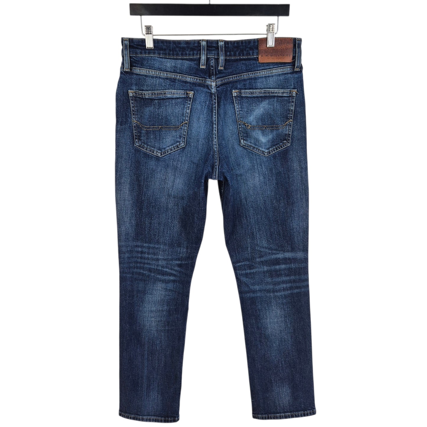 RM Williams Jeans Dark Blue Straight Leg Denim W32