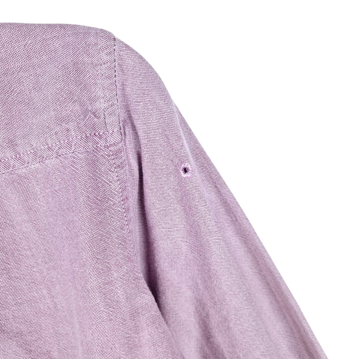 Tommy Hilfiger Womens Light Purple Long Sleeve Button Shirt Size S
