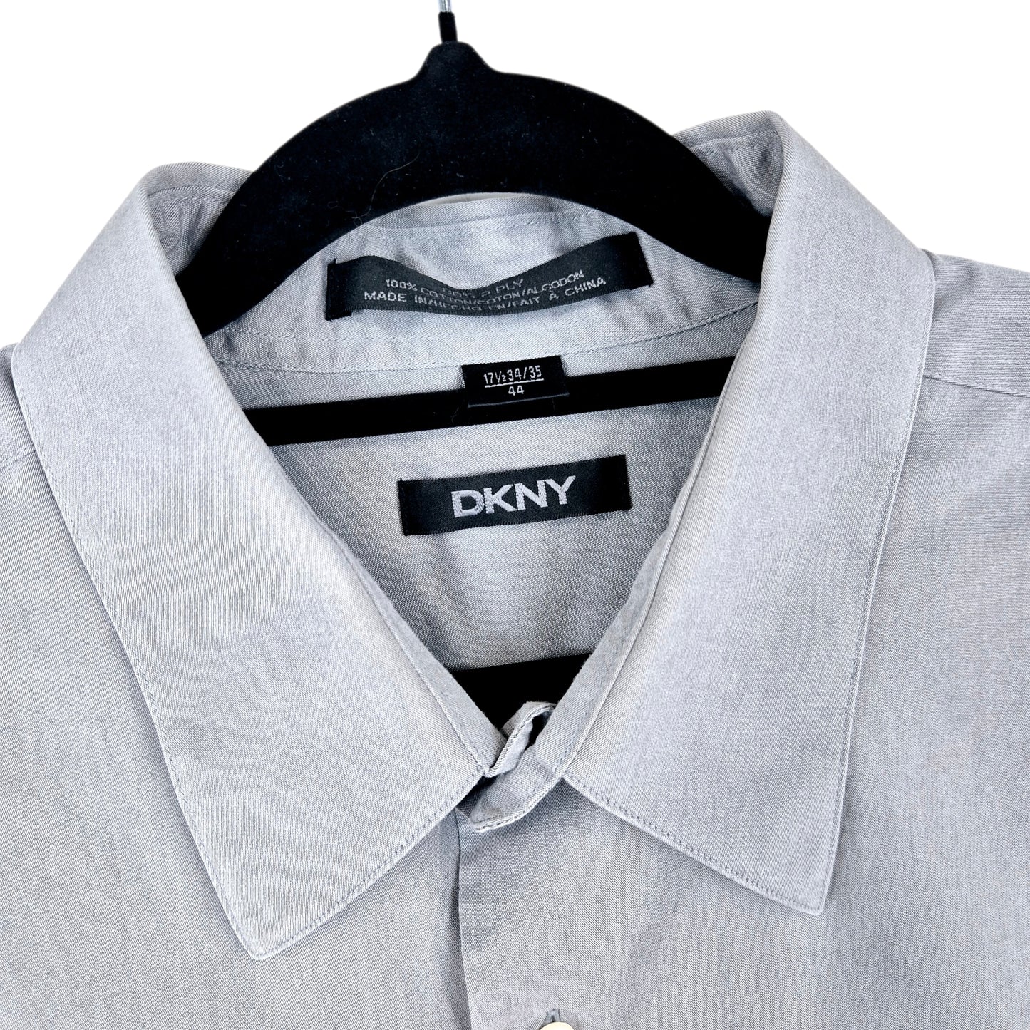Dickies Grey 80's 2 Ply Dress Shirt Size 2XL
