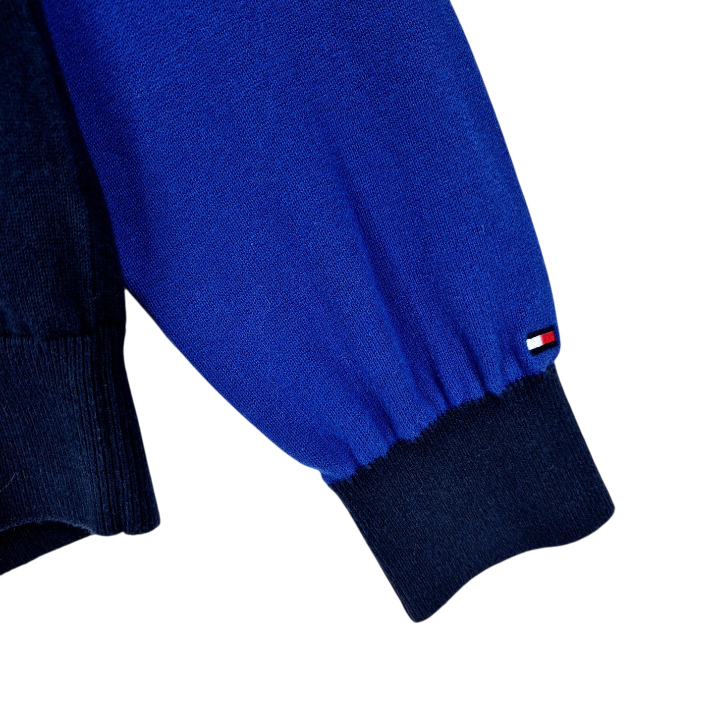 Tommy Hilfiger Red White & Blue Crewneck Knit Sweater Size M