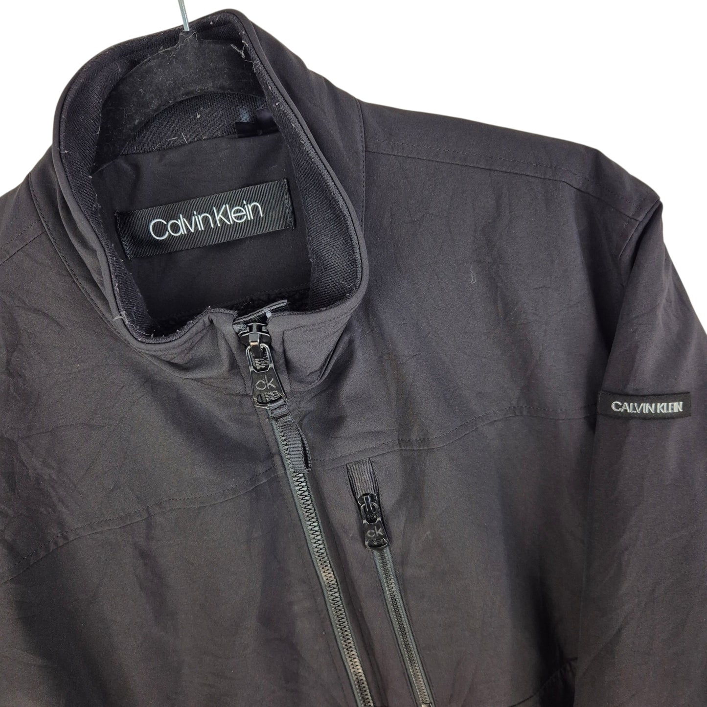 Calvin Klein Black Fleece Insulated Heavy Jacket Size L