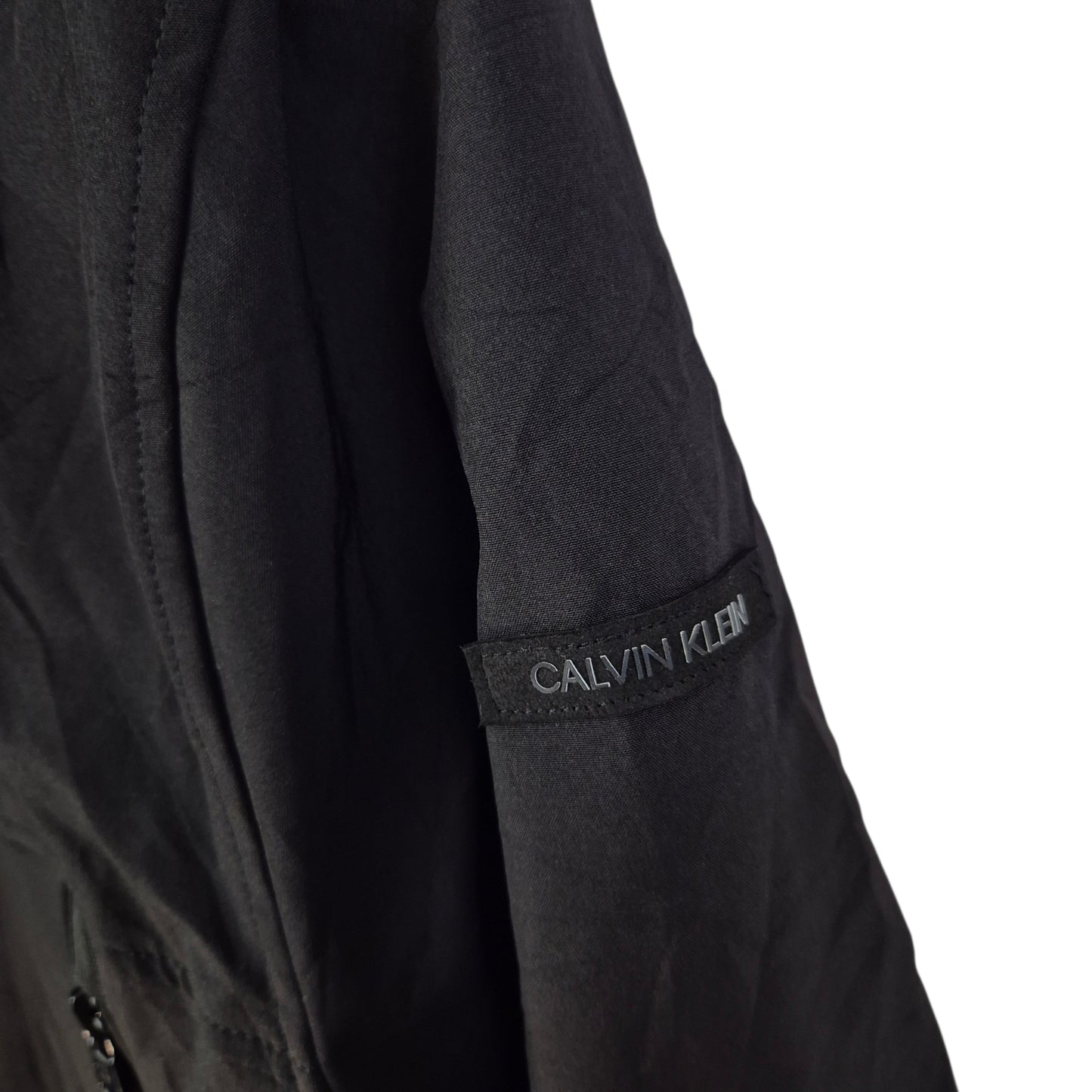 Calvin Klein Black Heavy Fleece Insulated Jacket Size L