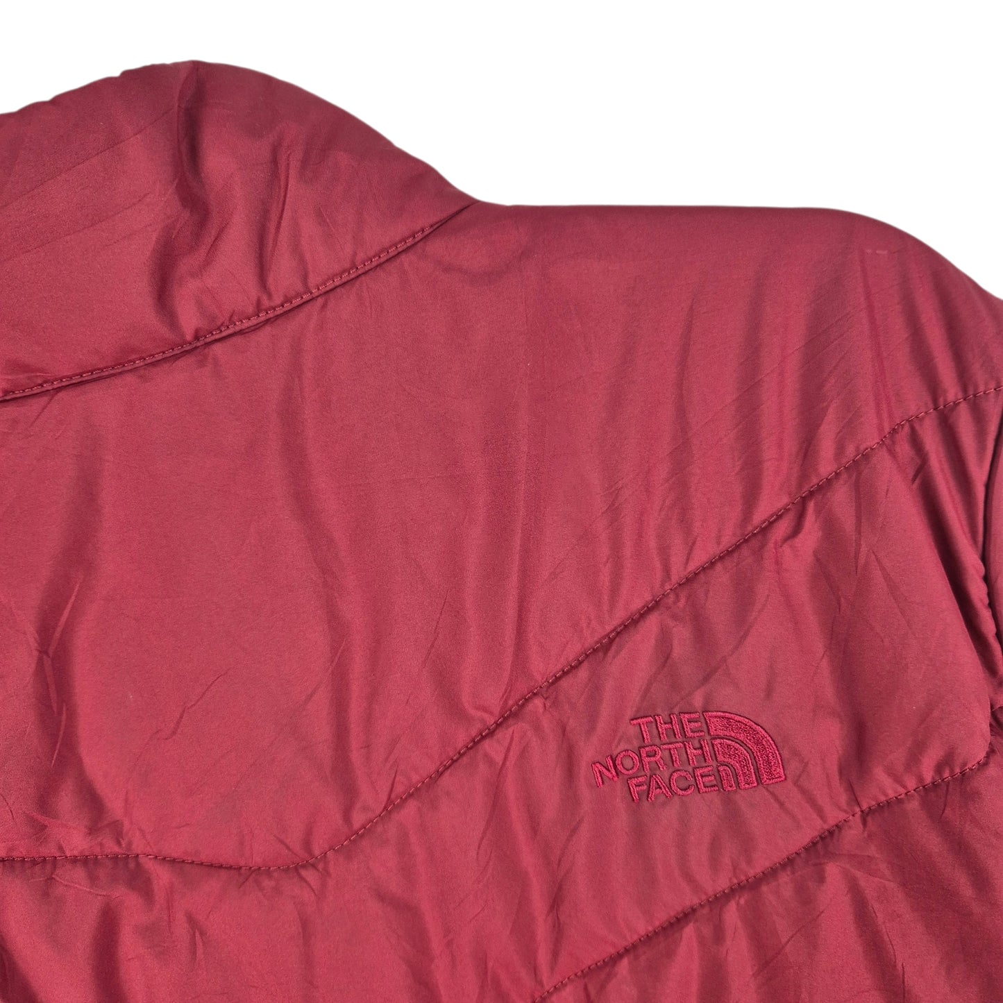 The North Face Womens Burgundy Padded Jacket Size M