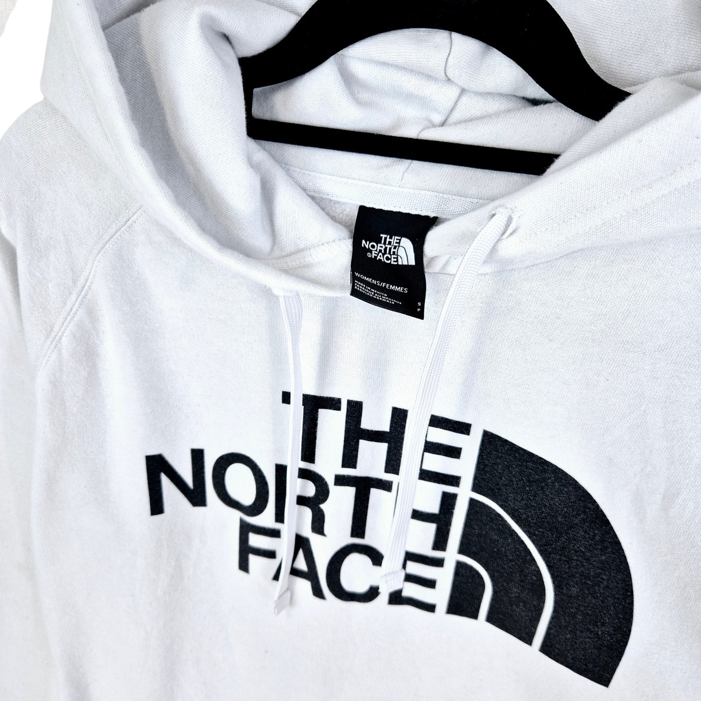The North Face Womens White Hoodie Size S