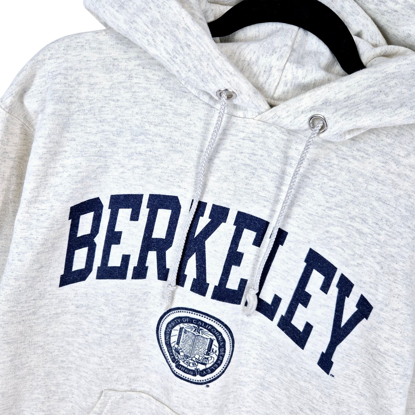 Champion UC Berkeley Cream White Hoodie Size S