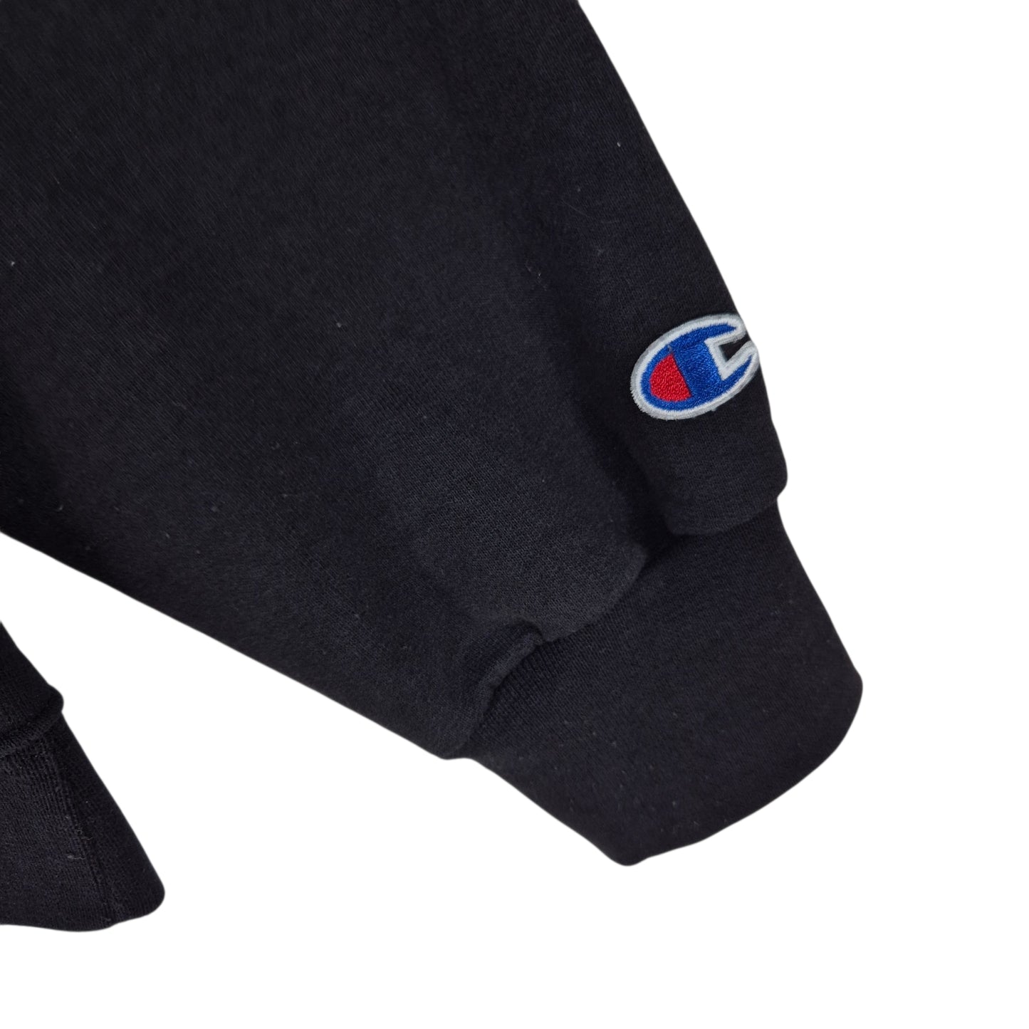 Champion Ventura College Black Embroidered Hoodie Size L