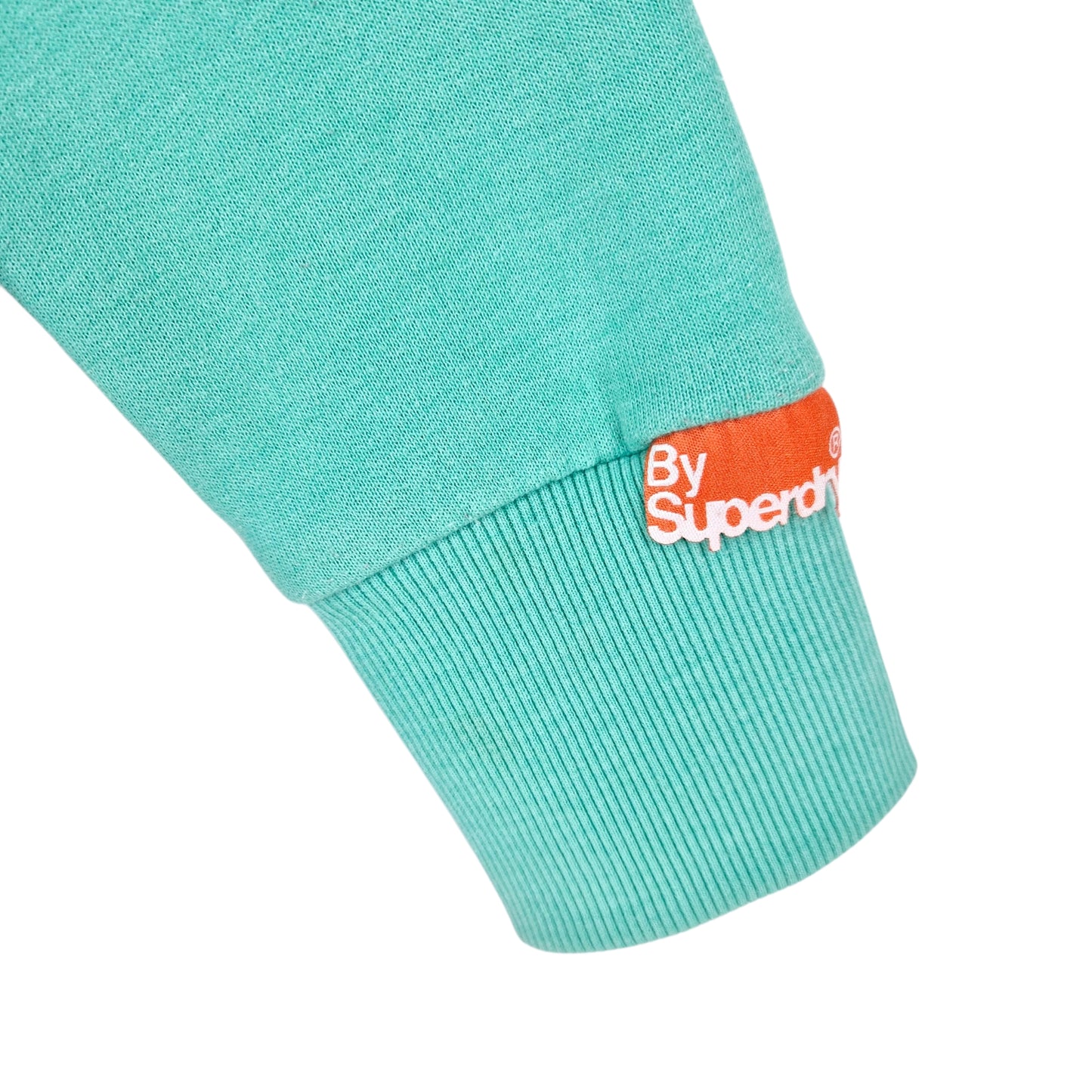 Superdry Womens Aqua Green Hoodie Size S