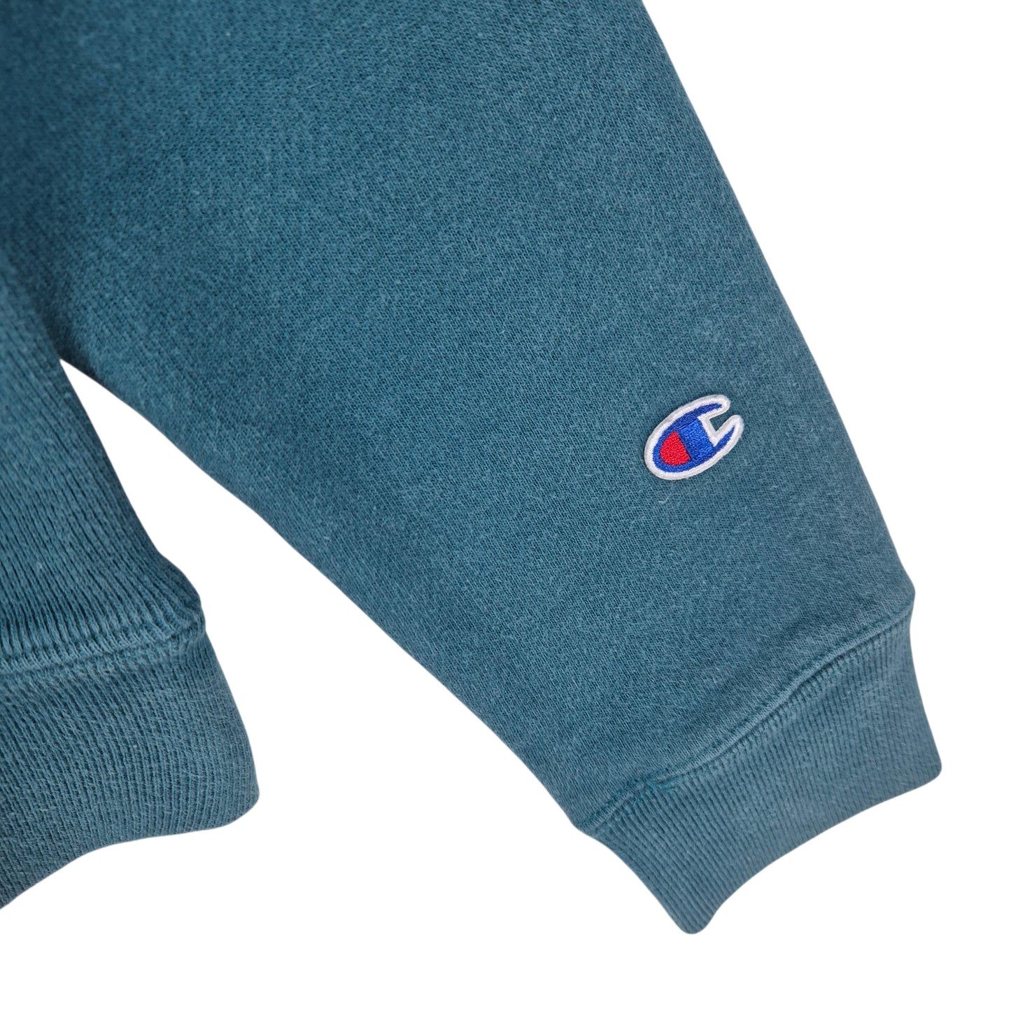 Champion Reverse Weave Womens Dark Green Crewneck Sweater Size S