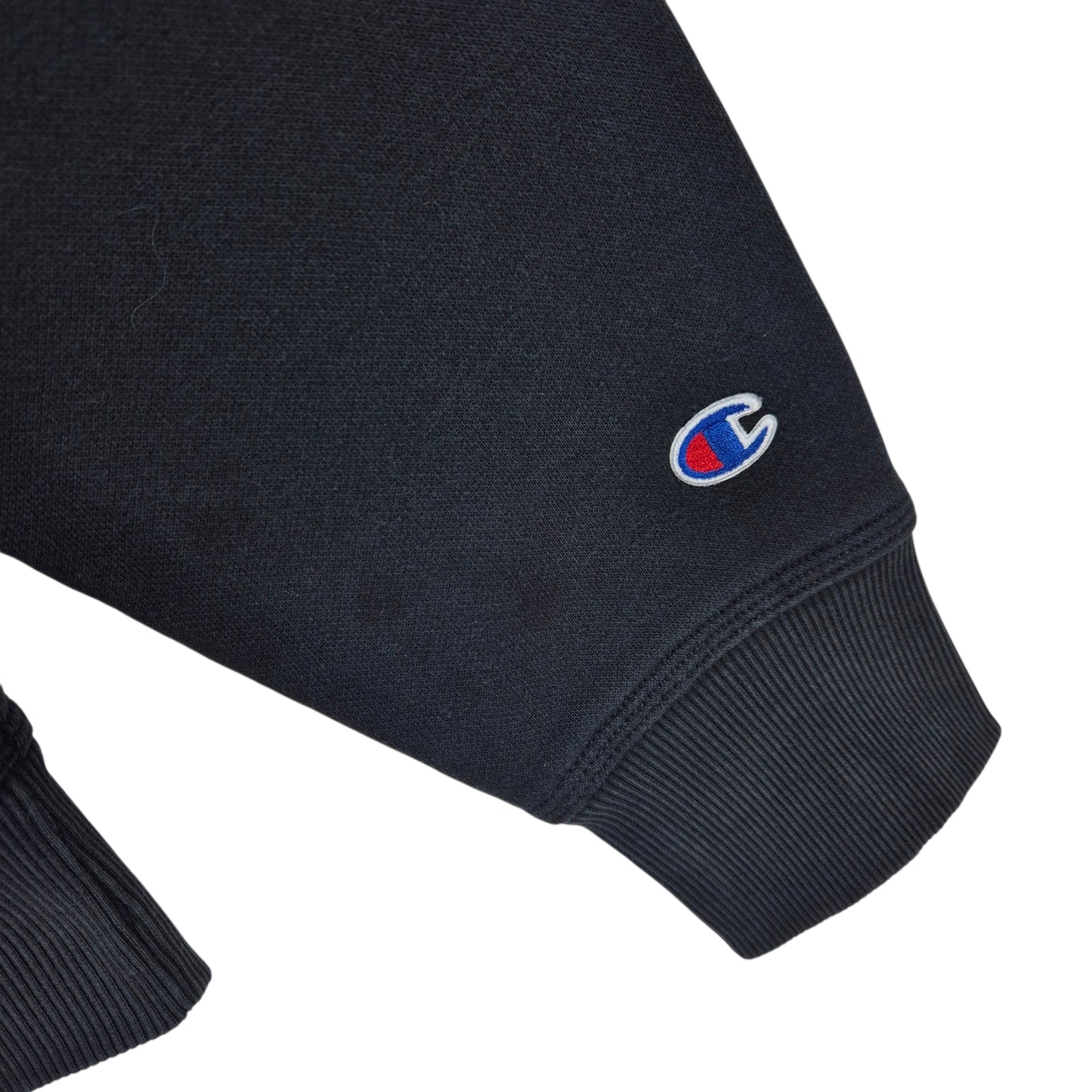 Champion Black Basic Hoodie Size S