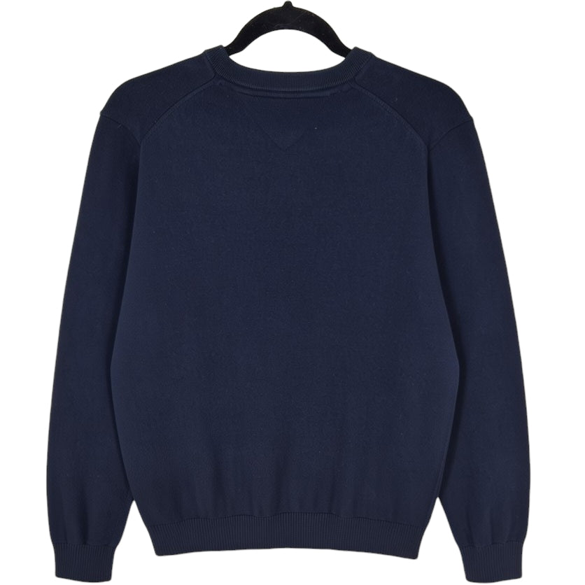 Tommy Hilfiger Dark Blue V Neck Knit Sweater Size L