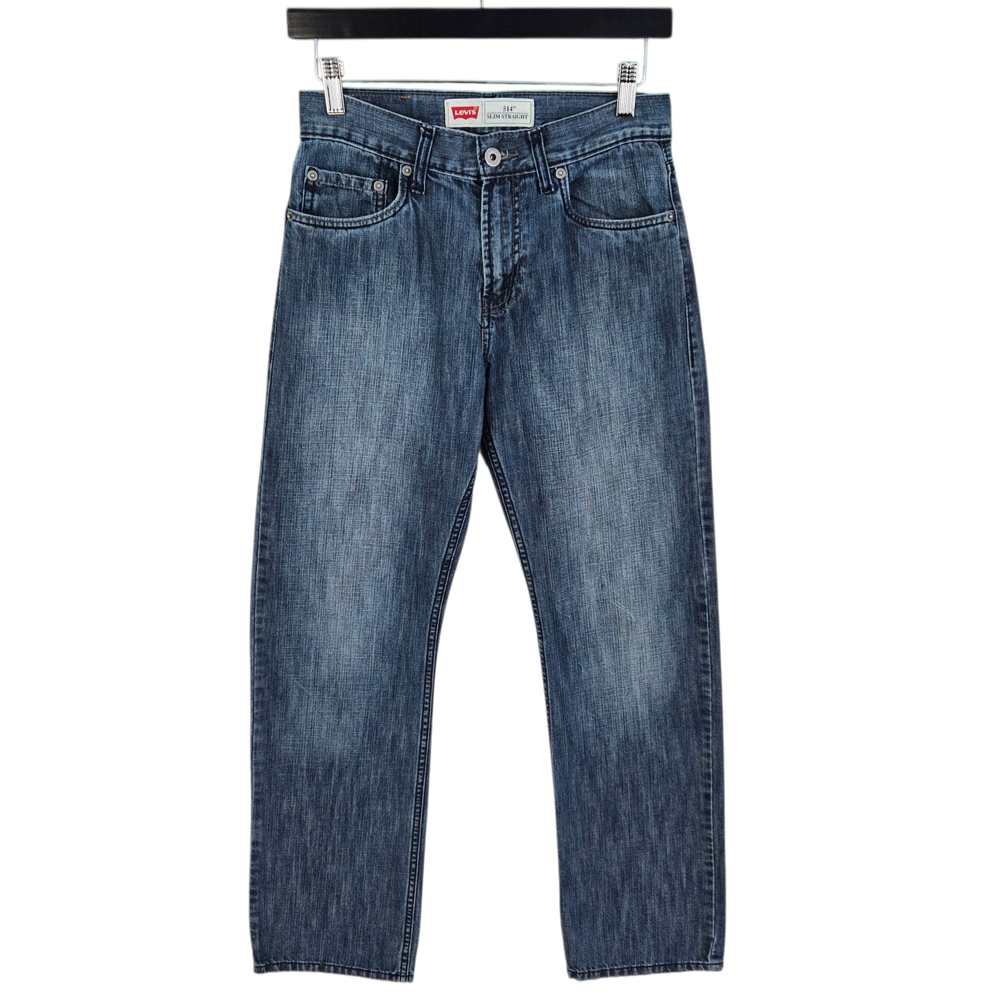 Levis 514 Jeans Womens Blue Slim Straight Leg Denim W27