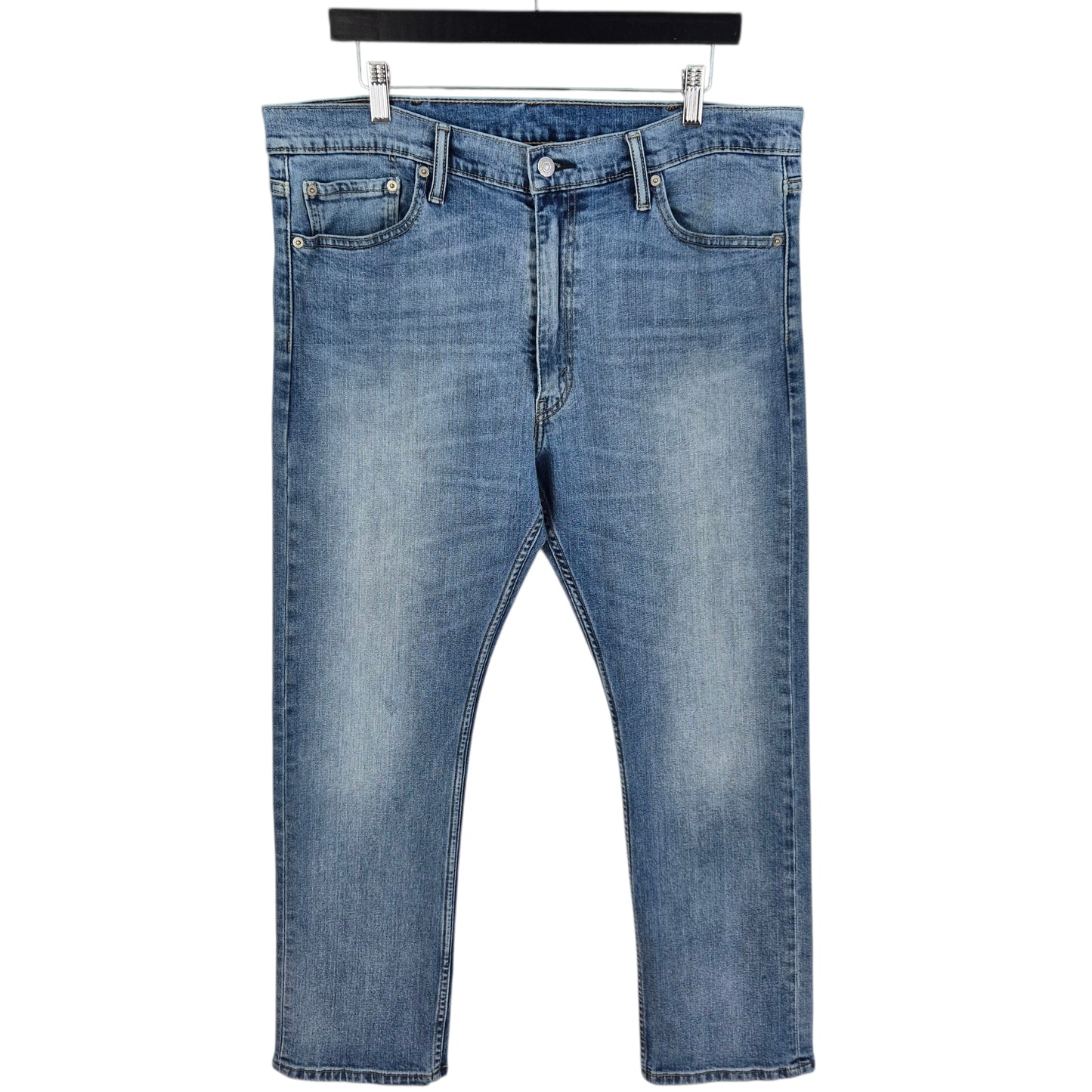 Levis 513 Jeans Light Blue Slim Stretch Denim W37