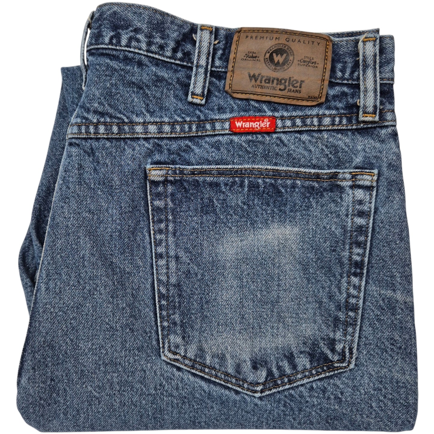 Vintage Wrangler Jeans Blue Classic Heavy Rigid Denim W38