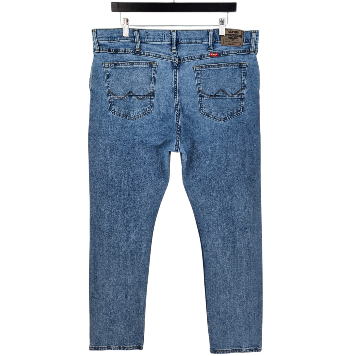 Wrangler Jeans Blue Slim Straight Stretch Denim W38