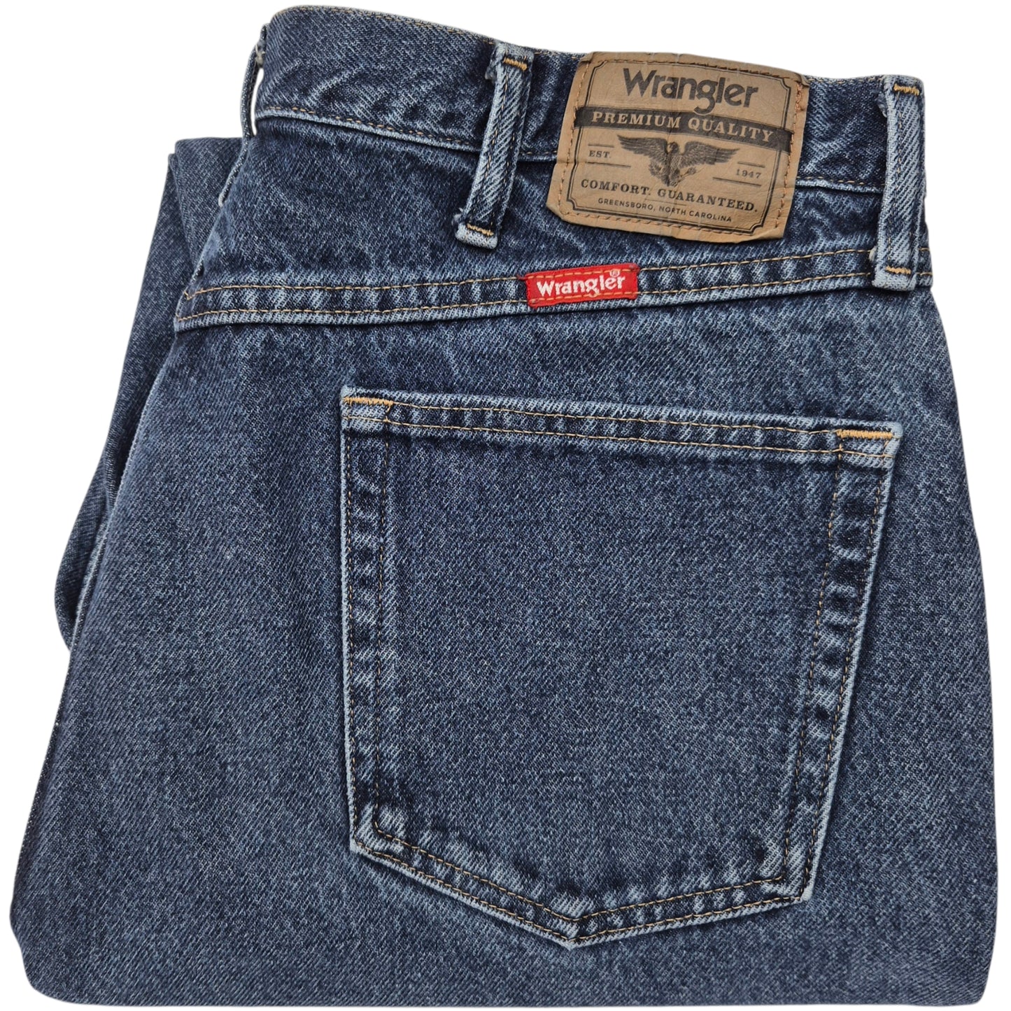 Vintage Wrangler Jeans Blue Classic Heavy Rigid Denim W37