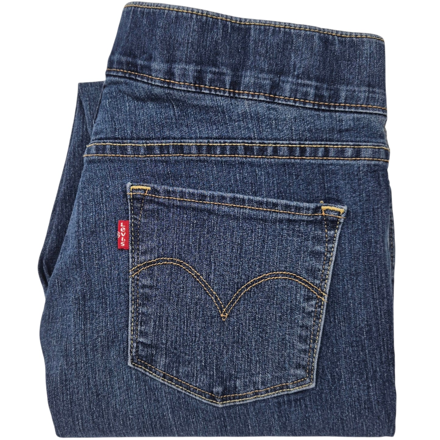Levis Jeans Womens Dark Blue Slim Stretch Legging Denim W31