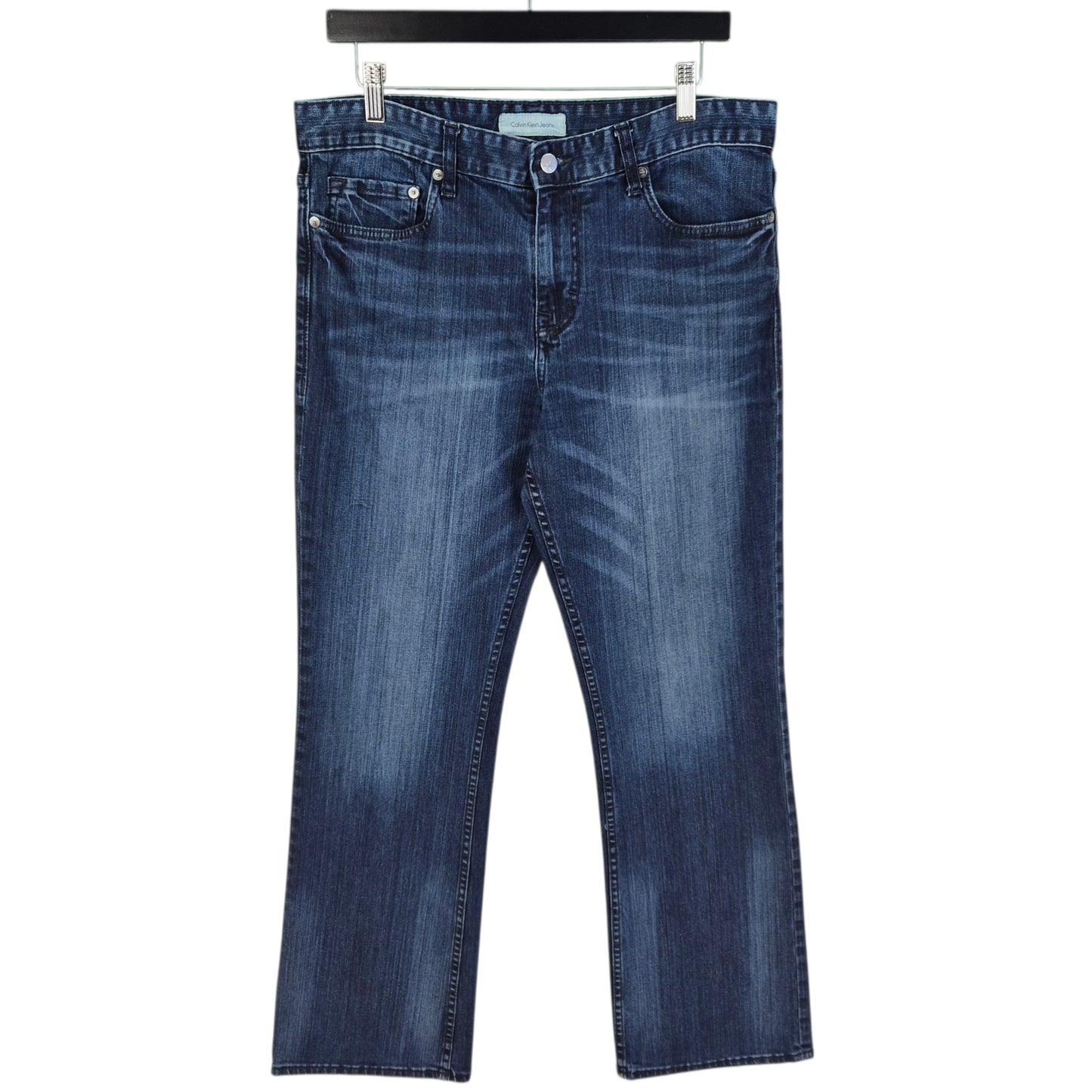 Calvin Klein Jeans Dark Blue Modern Bootcut Denim W34