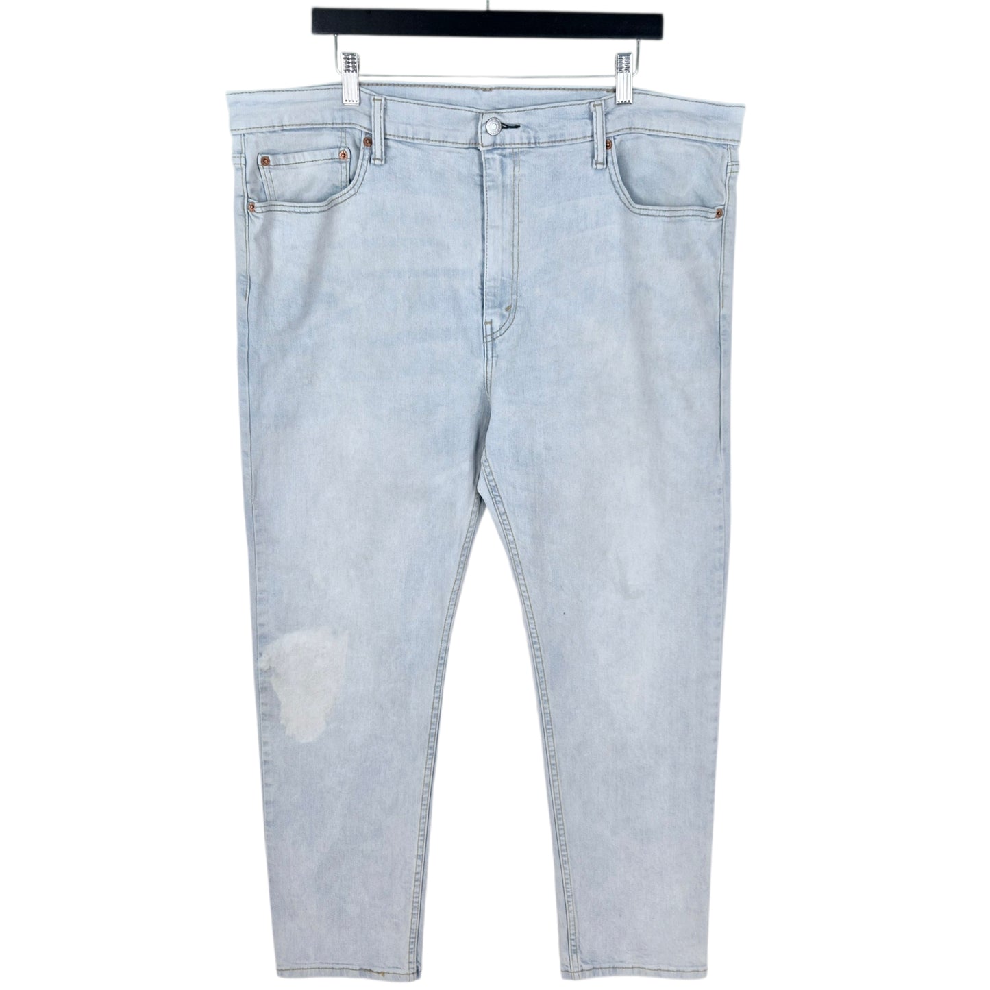 Levis 502 Jeans Light Blue Regular Stretch Denim W42
