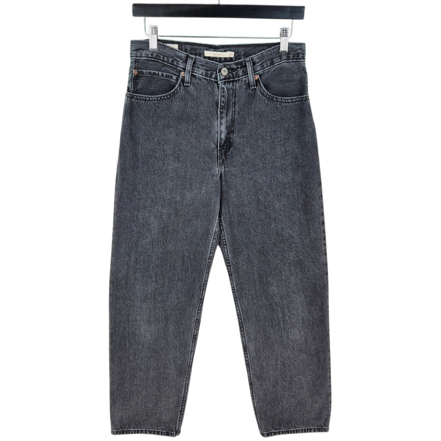 Levis Premium Jeans Womens Grey Dad Jean Denim W28