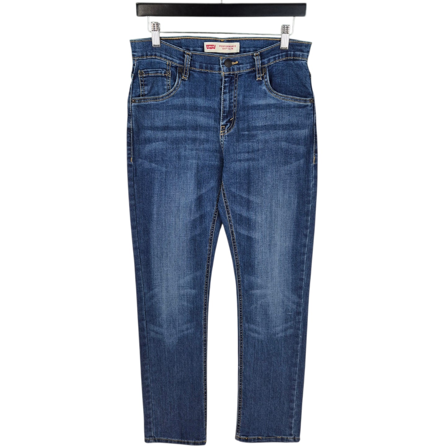 Levis 511 Jeans Womens Dark Blue Slim Stretch Denim W29
