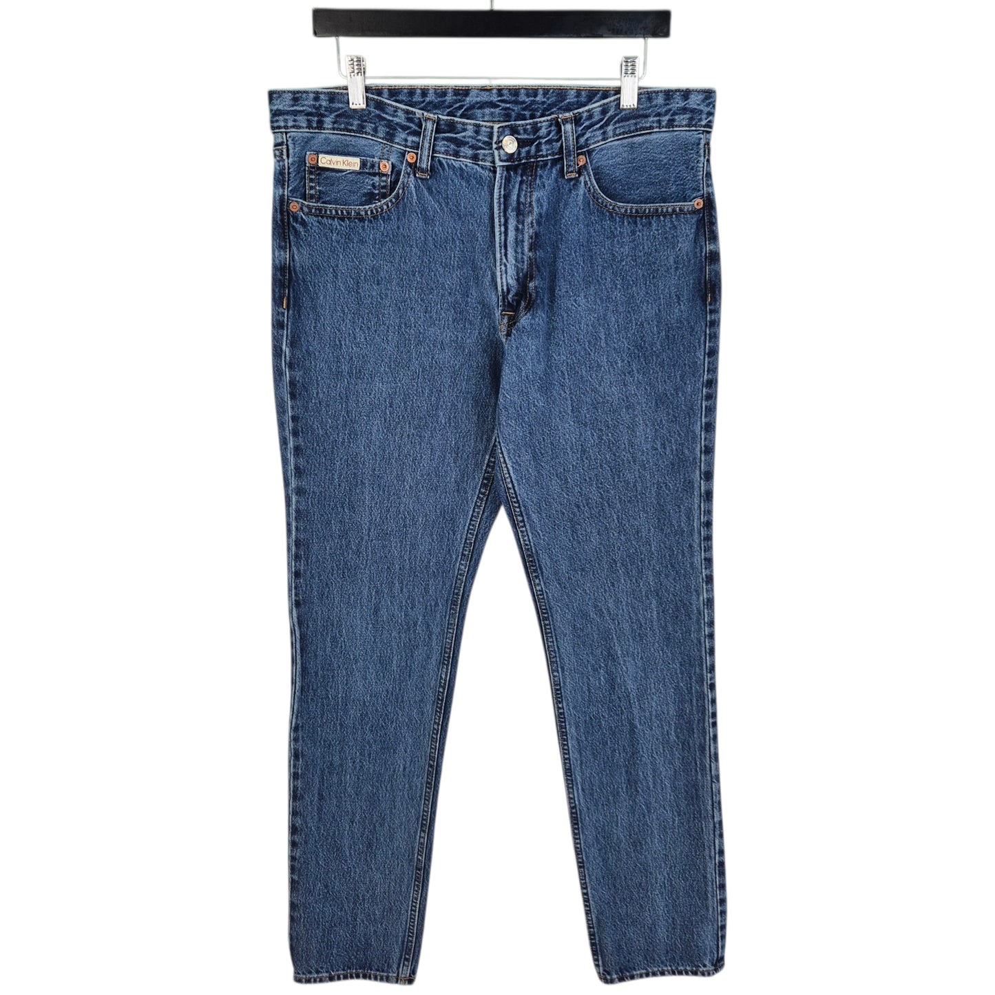Calvin Klein Jeans Blue Rigid Slim Fit Denim W34
