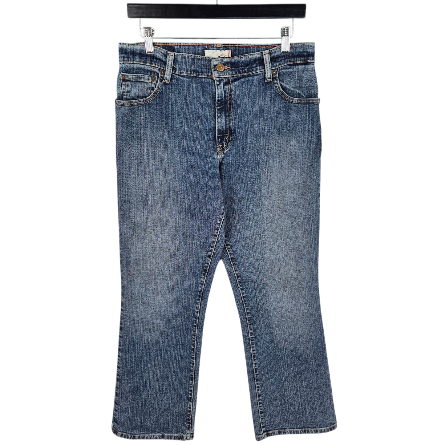 Vintage Levis 550 Jeans Womens Blue Relaxed Bootcut Stretch Denim W30