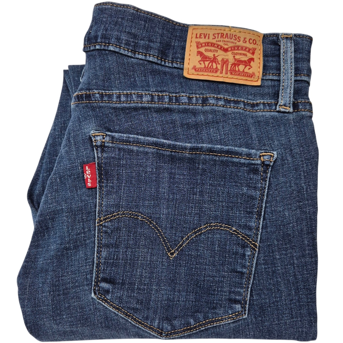 Levis 311 Jeans Womens Blue Shaping Skinny Stretch Denim W32