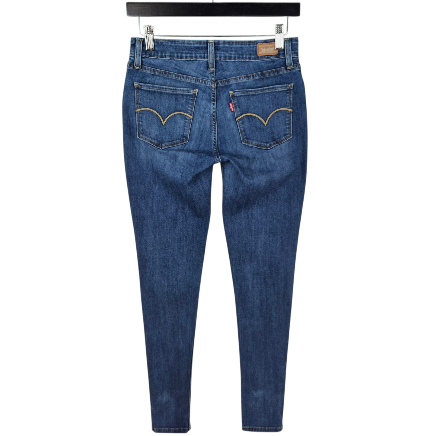 Levis Jeans Womens Blue Super Skinny Stretch Denim W26