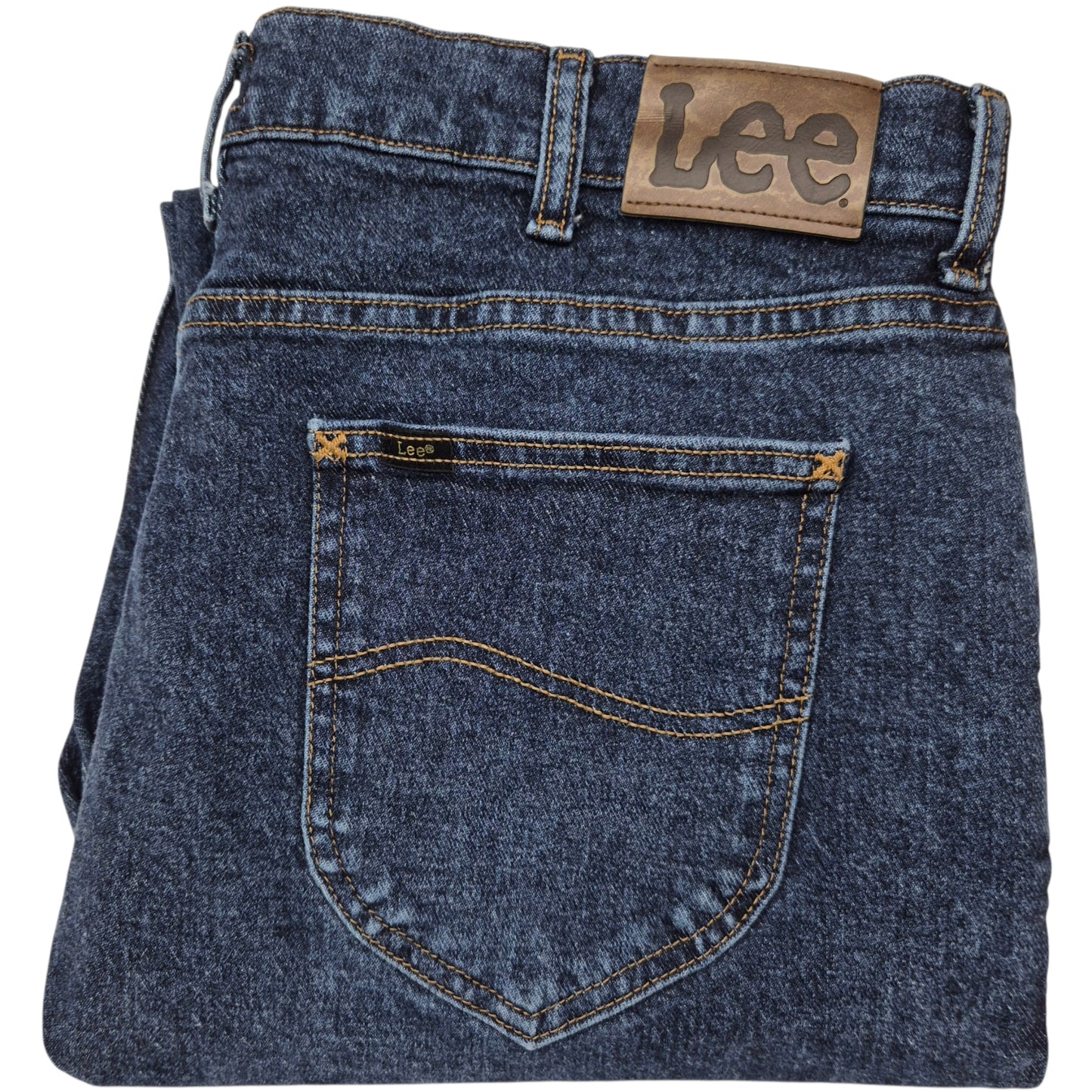 Vintage Lee Jeans Blue Heavy Regular Fit Stretch Denim W38