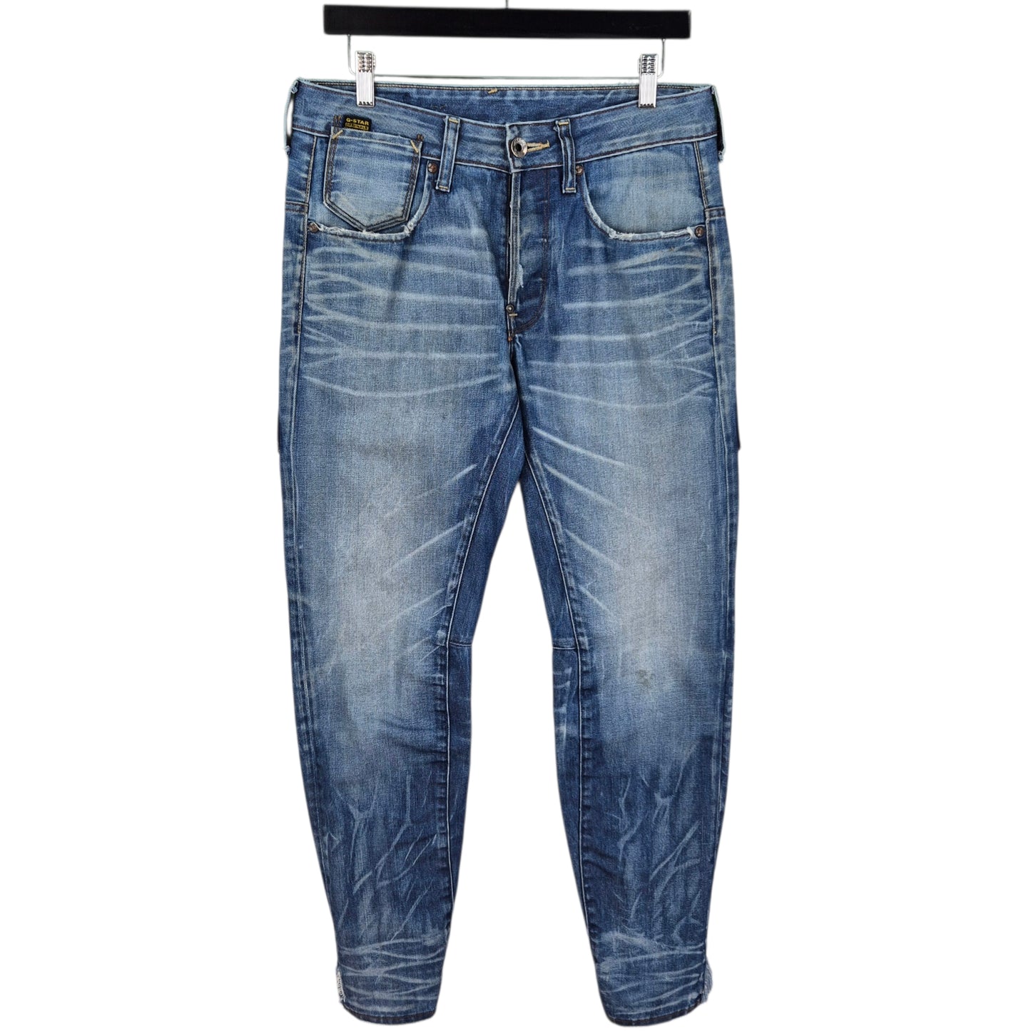 G Star Raw Jeans Blue A Crotch 3D Tapered Denim W31