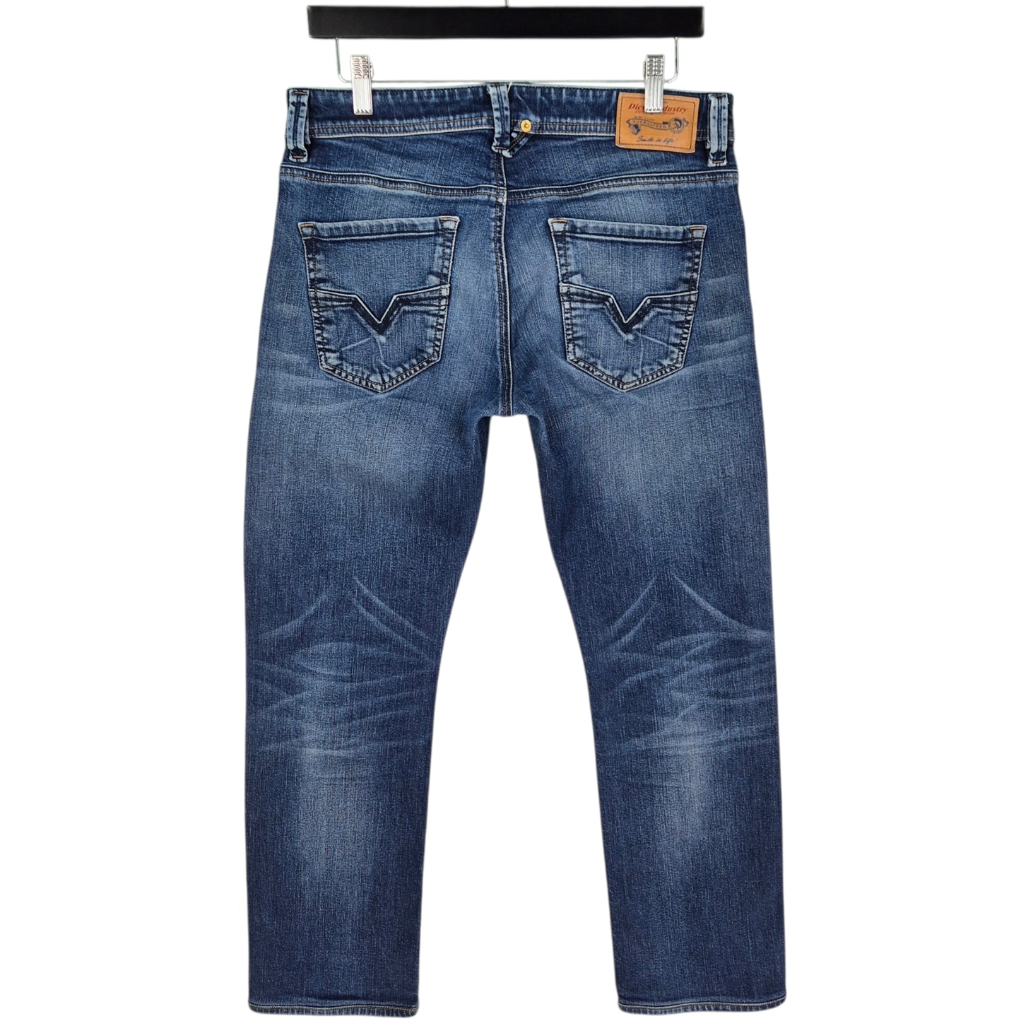 Diesel Jeans Blue Larkee Regular Straight Leg Denim W31