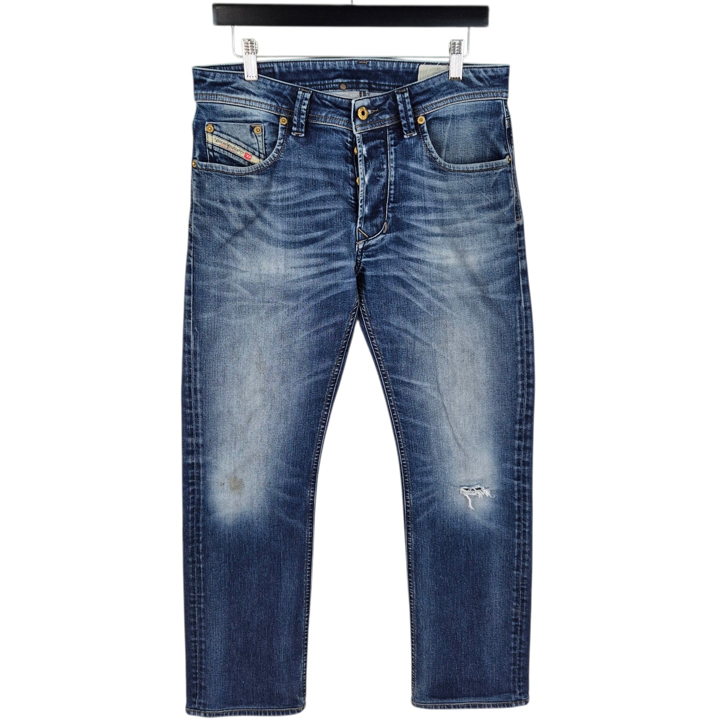 Diesel Jeans Blue Larkee Regular Straight Leg Denim W31