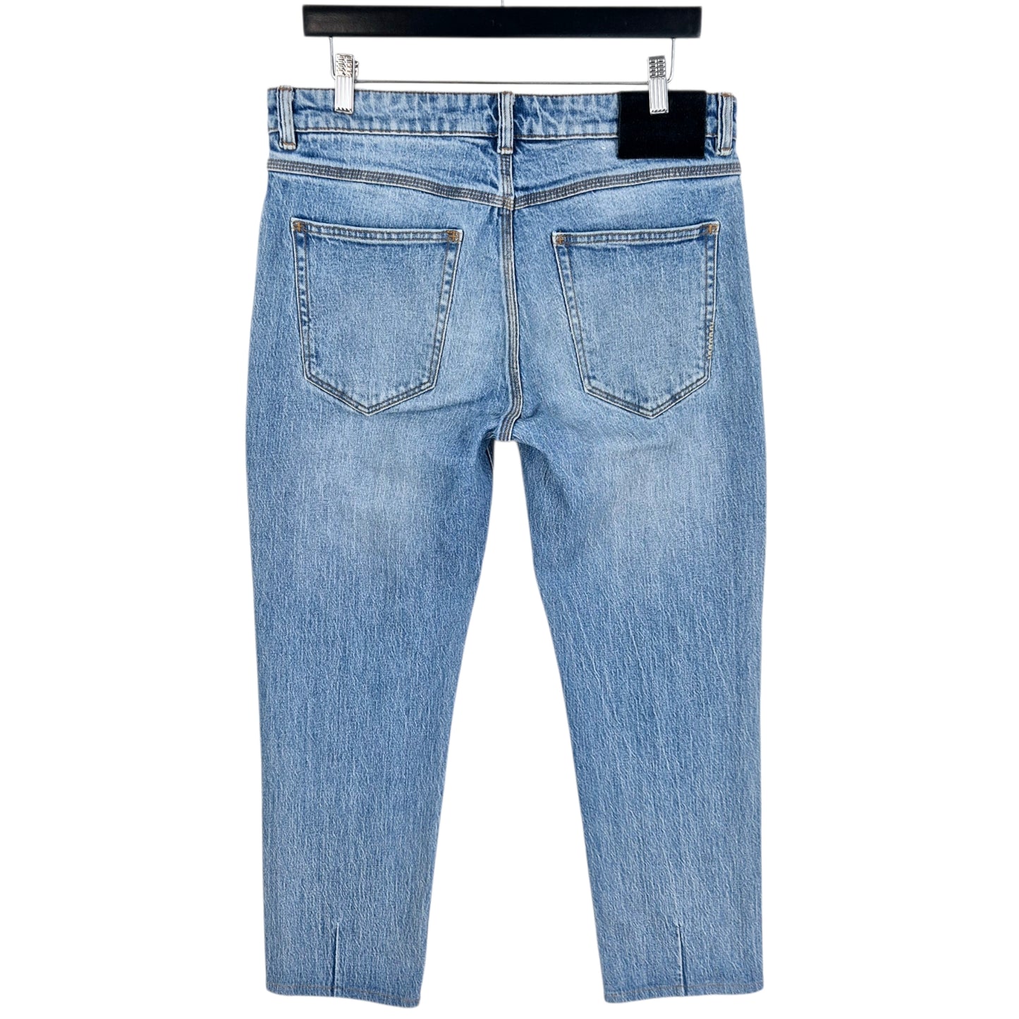 NEUW Jeans Light Blue Ray Straight Leg Crop Denim W32