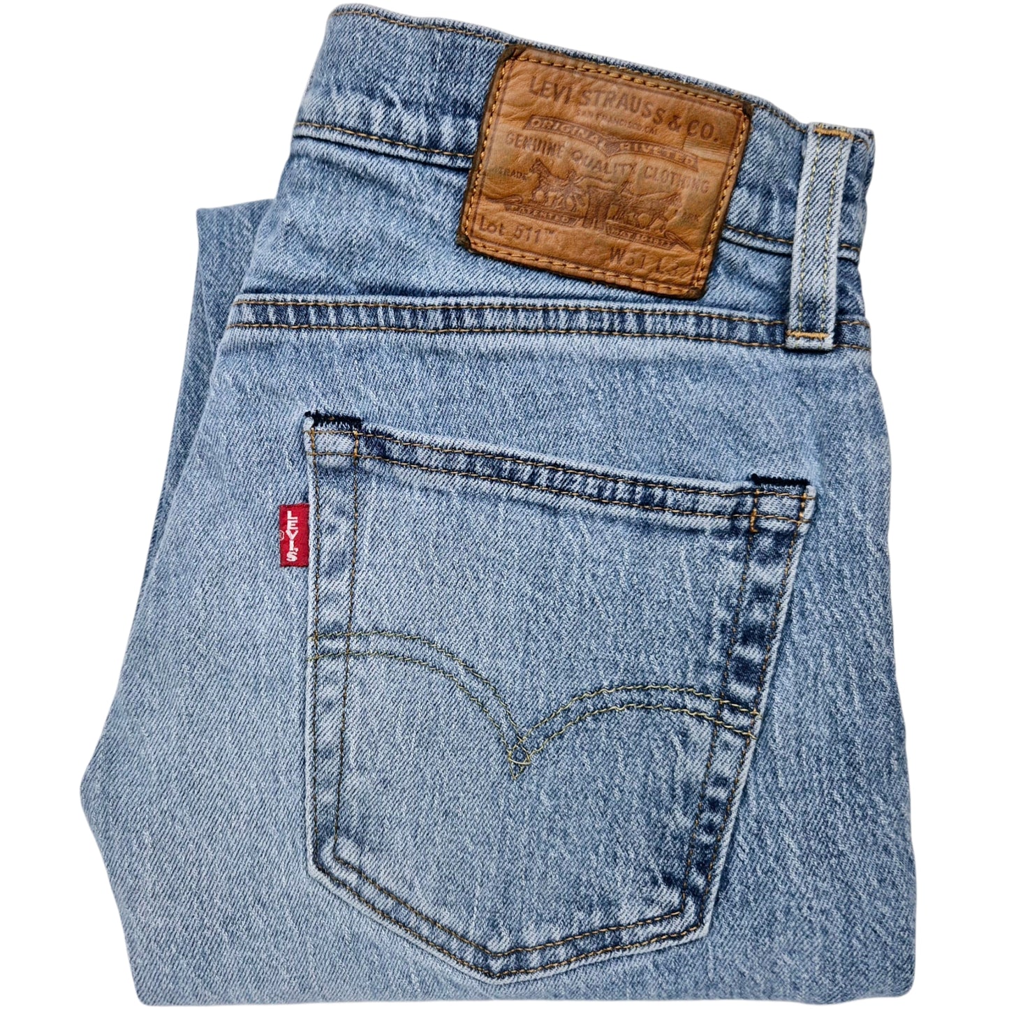 Levis Premium 511 Jeans Blue Slim Fit Denim W30