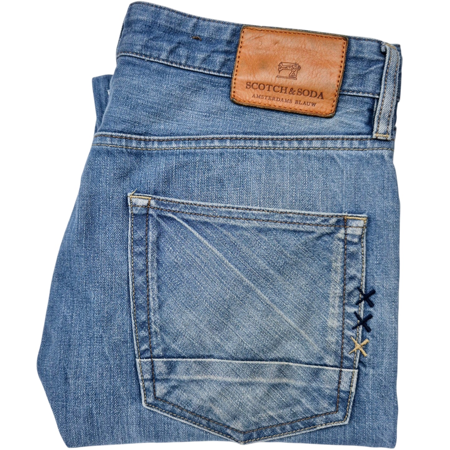 Scotch & Soda Jeans Blue Ralston Slim Fit Denim W33
