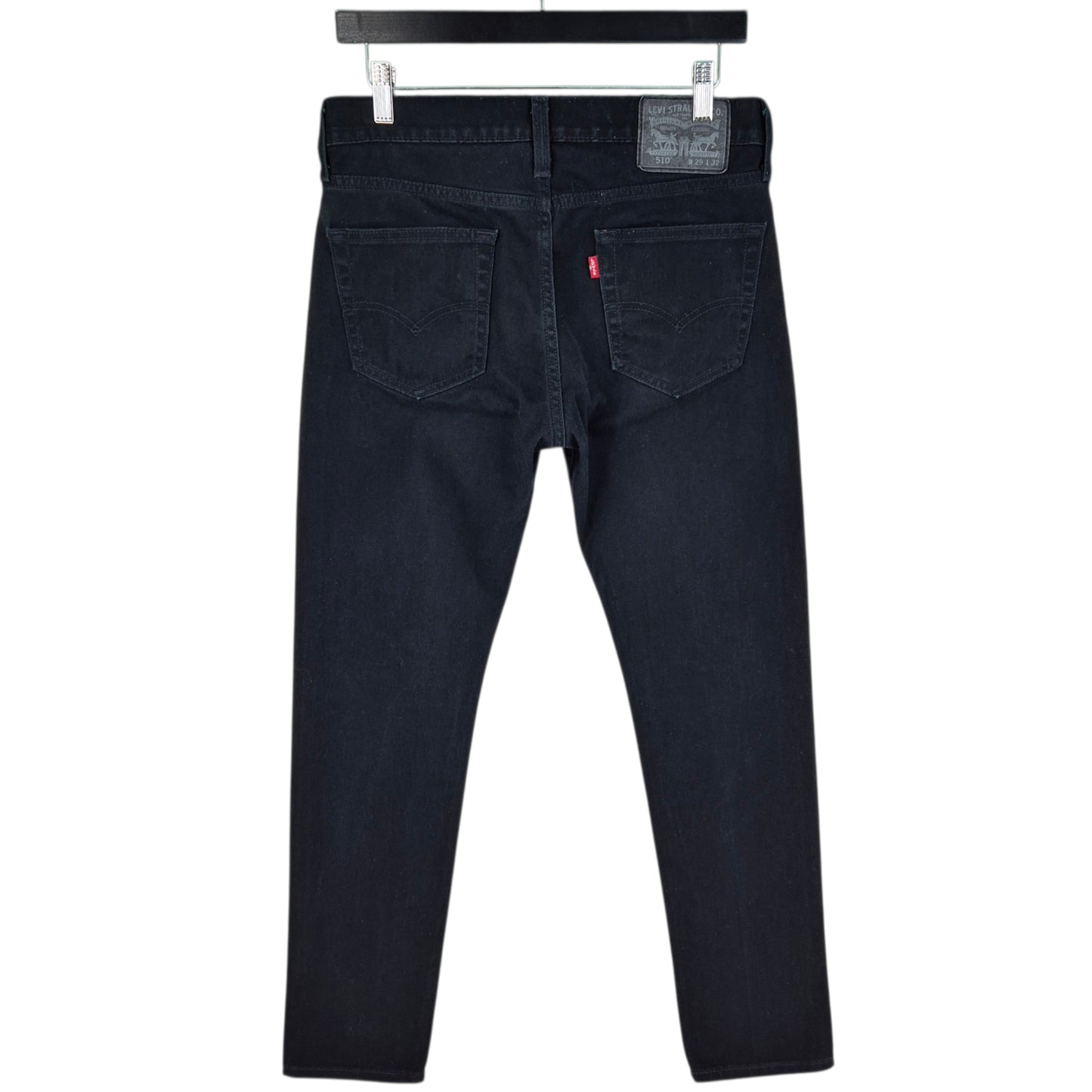 Levis 510 Jeans Black Skinny Fit Denim W30