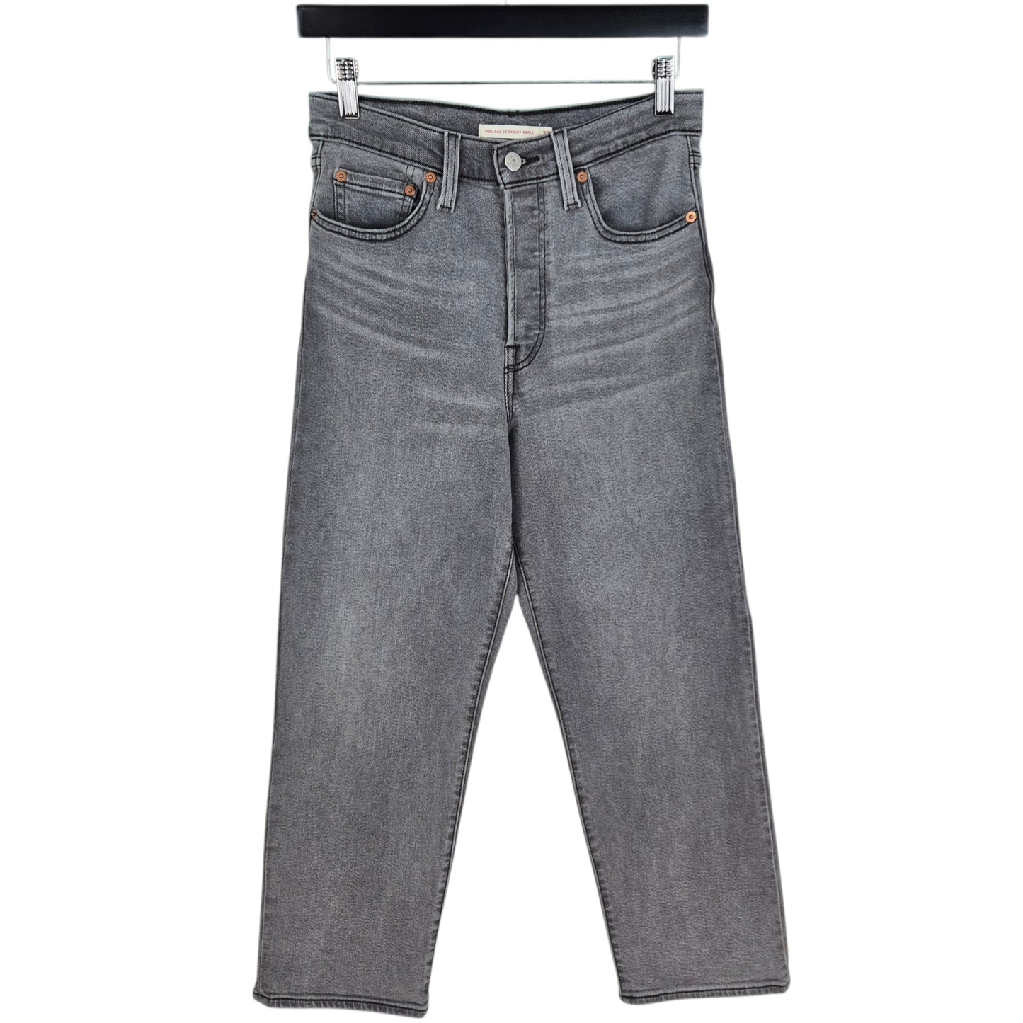 Levis Jeans Womens Ribcage Straight Leg Denim W27