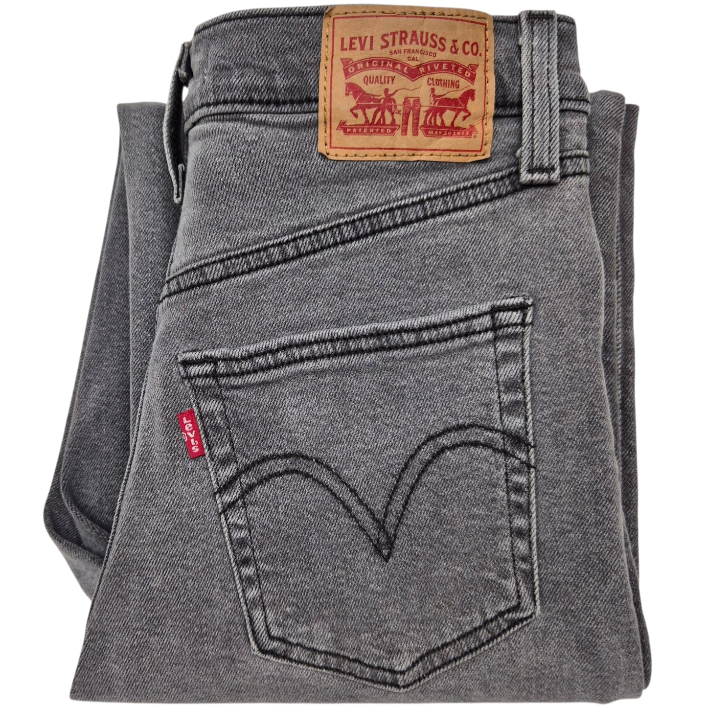 Levis Jeans Womens Ribcage Straight Leg Denim W27