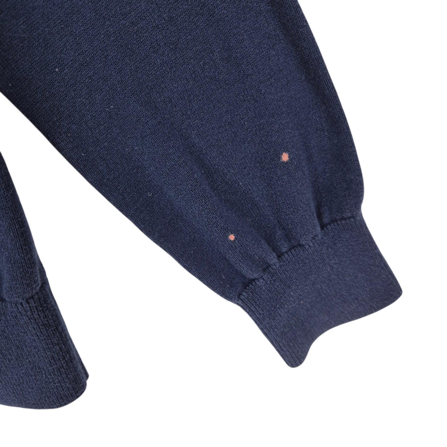 Tommy Hilfiger Dark Blue Crewneck Knit Sweater Size S