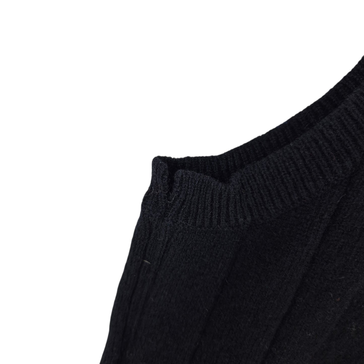 Vintage Polo Ralph Lauren 90's Black Wool Knit Vest Size M