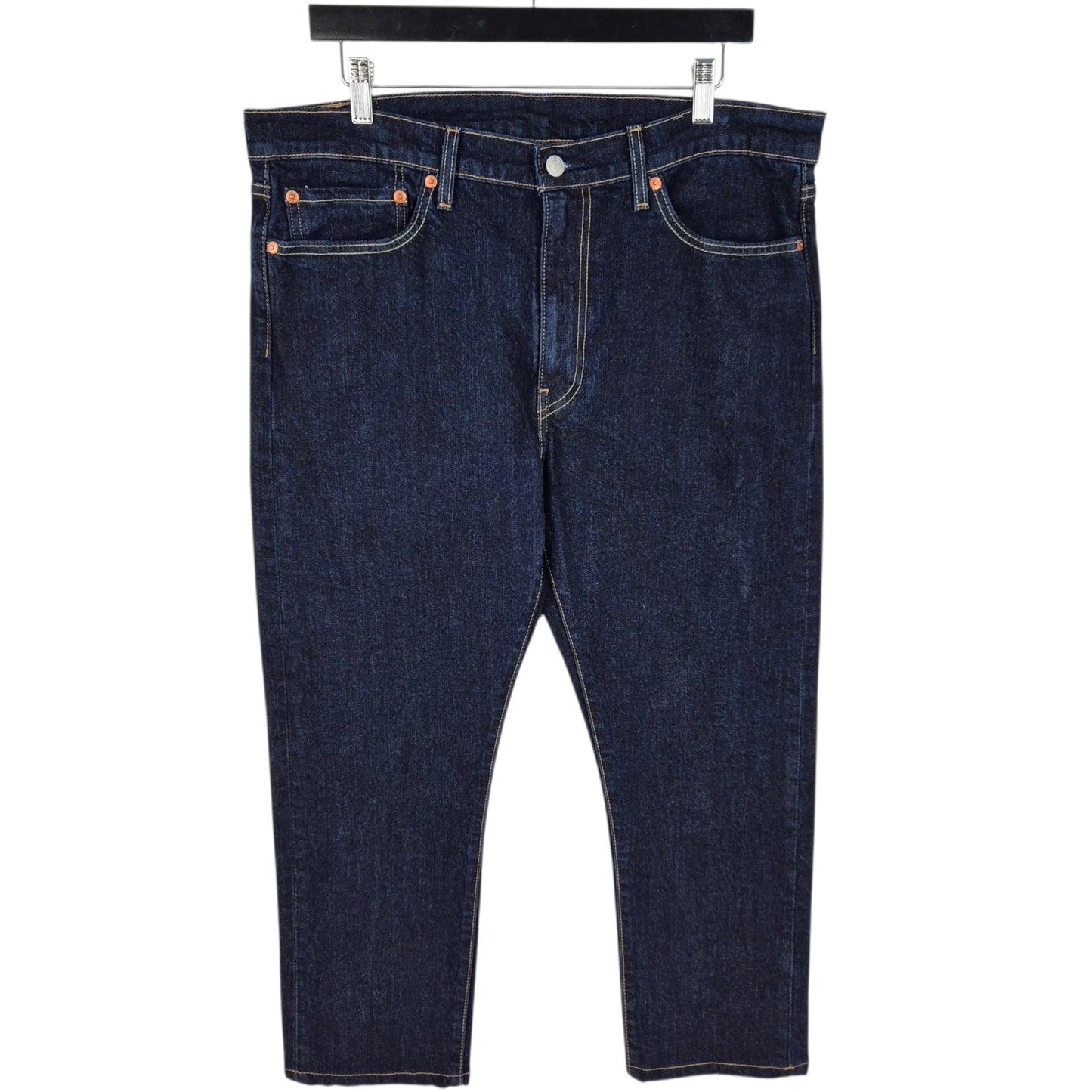Levis Premium 510 Jeans Dark Blue Crop Denim W36