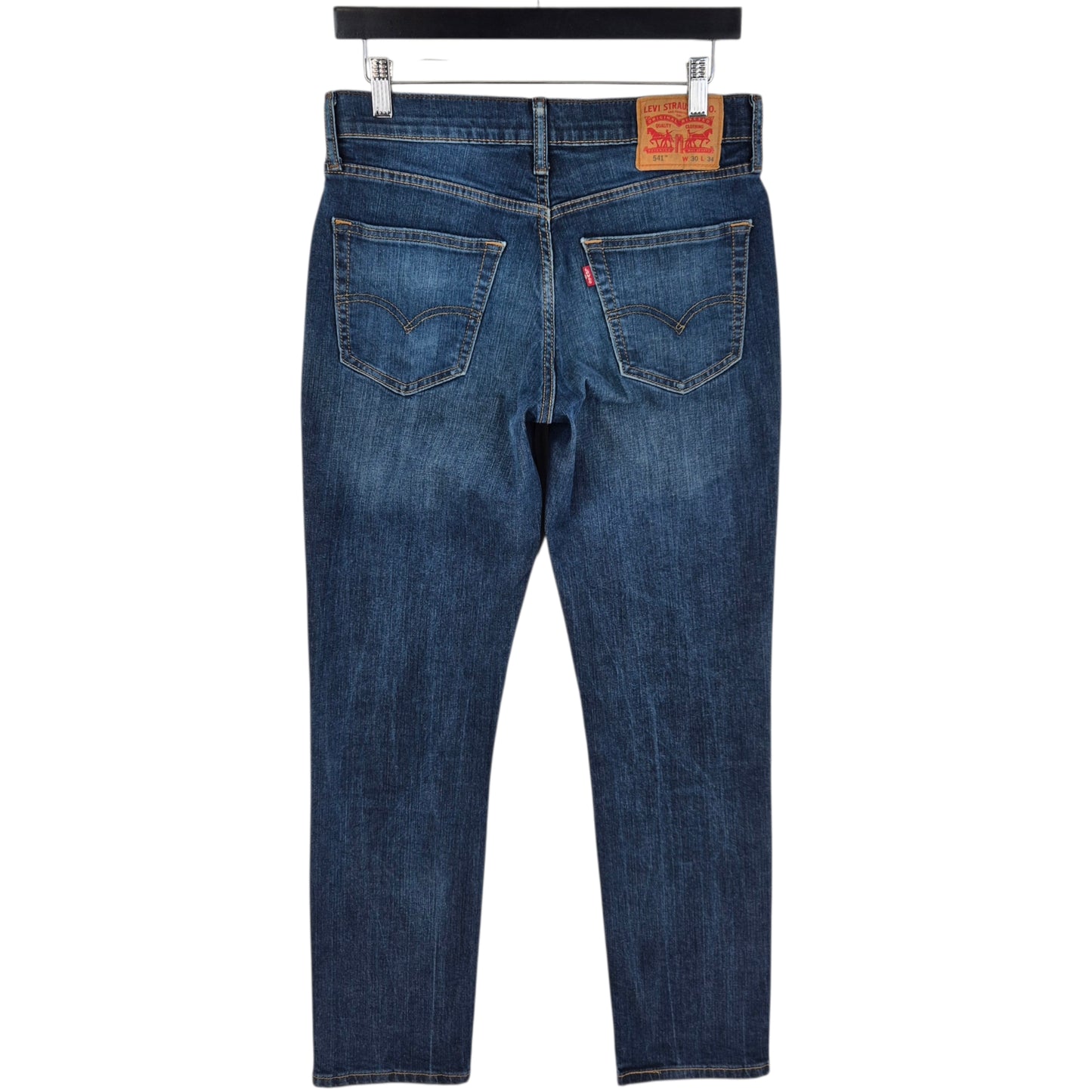 Levis 541 Jeans Dark Blue Athletic Fit Denim W30
