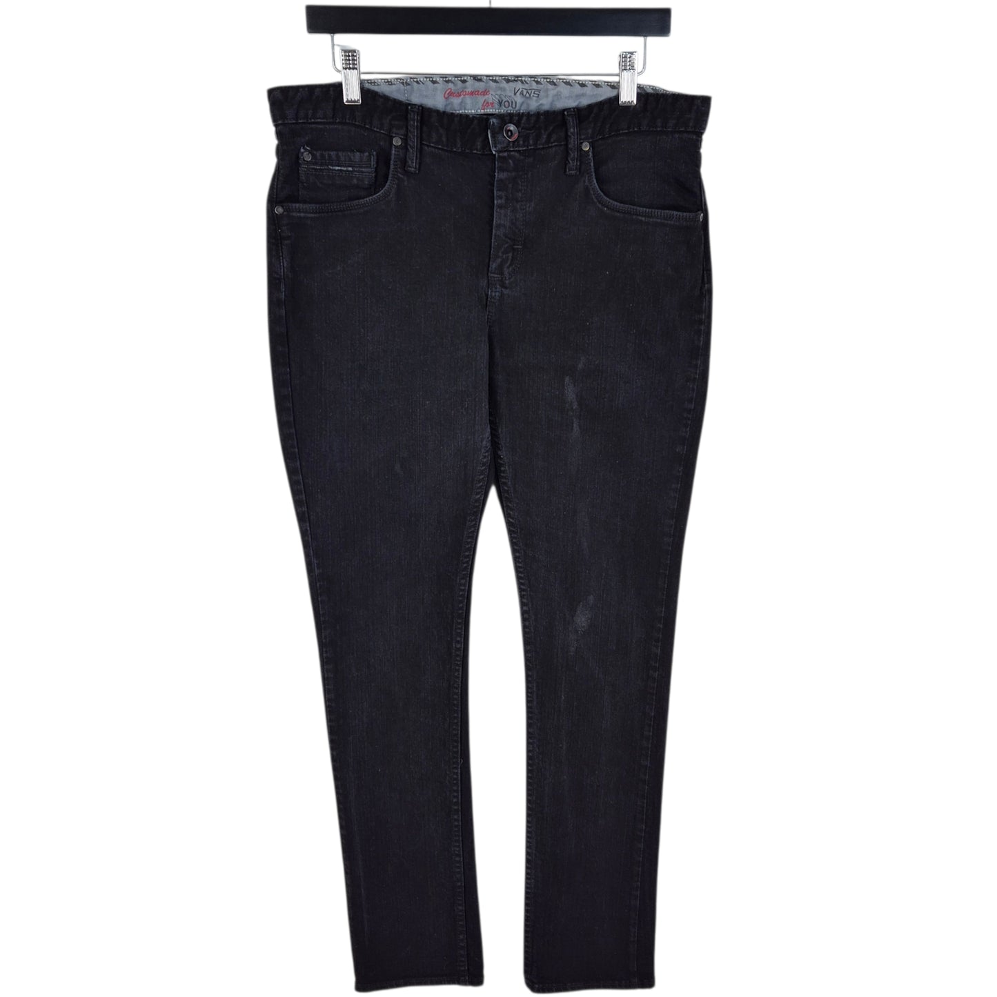 Vans Jeans Black Skinny Fit Denim W34