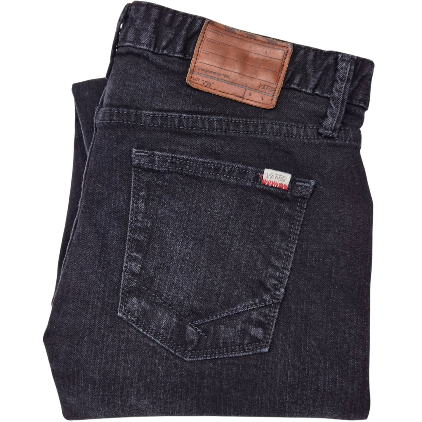 Vans Jeans Black Skinny Fit Denim W34