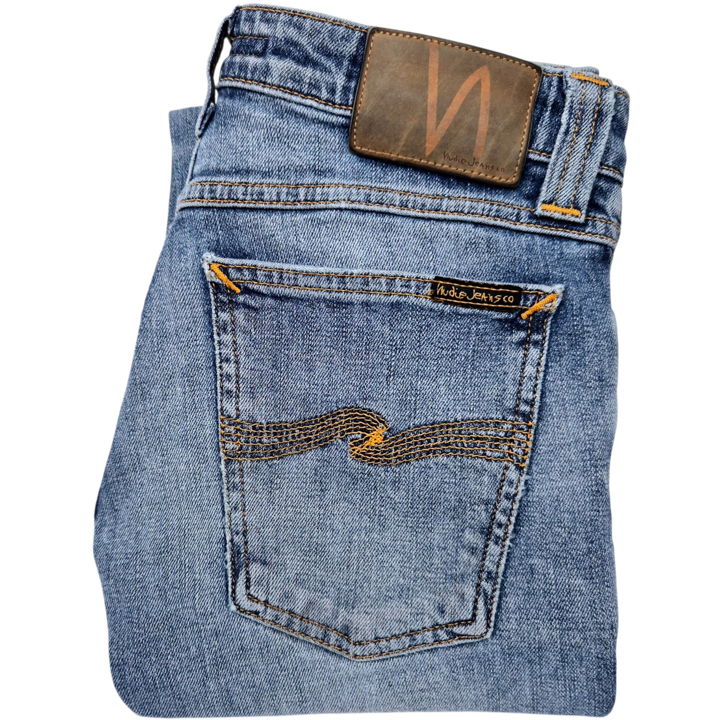 Nudie Jeans Blue Skinny Lin Denim W28