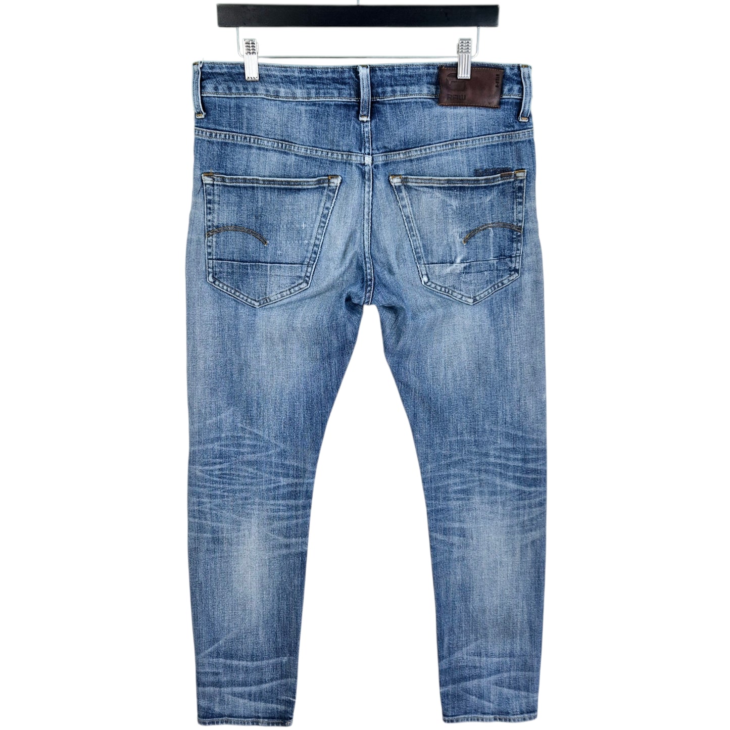 G Star Raw Jeans Blue 3301 Slim Fit Denim W33