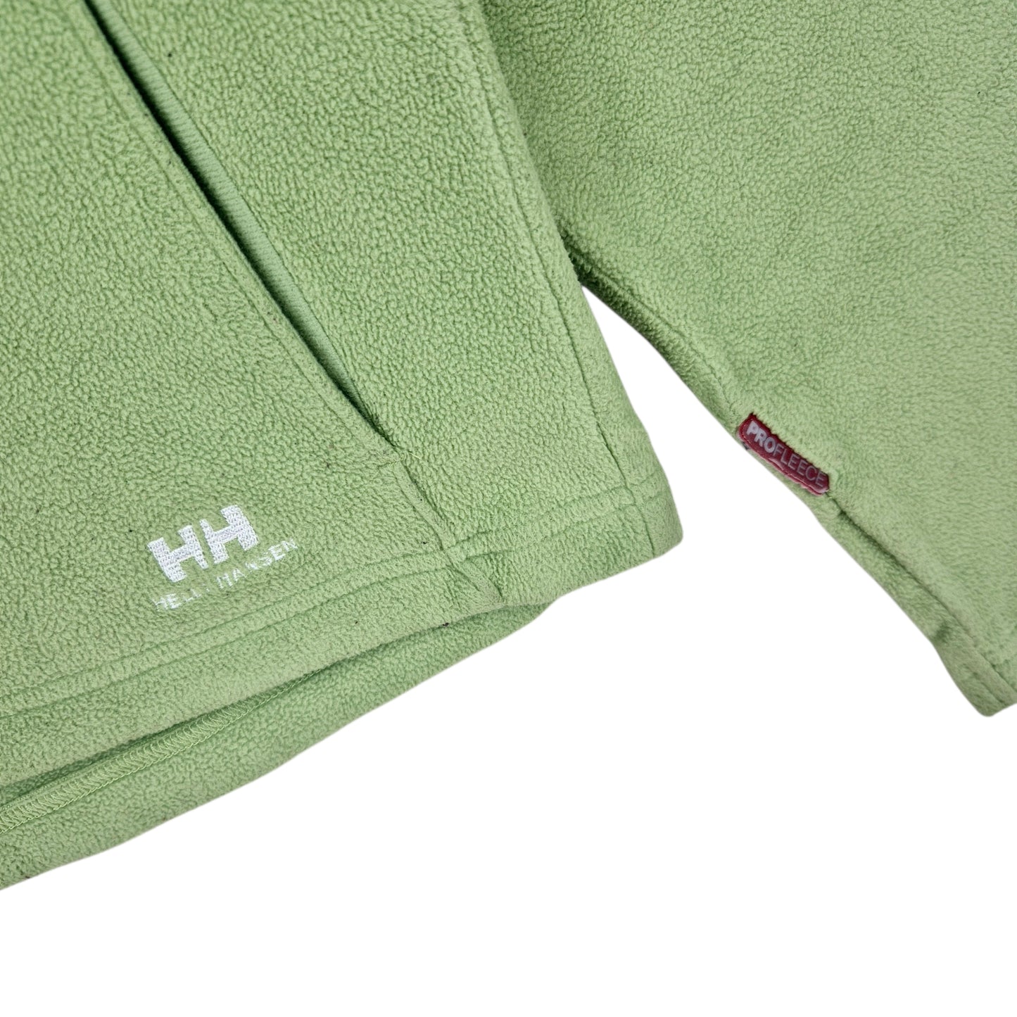 Helly Hansen Womens Light Green Fleece Zip Jumper Size M